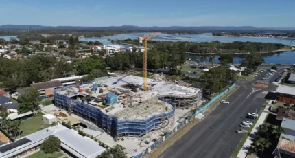 Forster Civic Precinct Construction 15 4 20 3