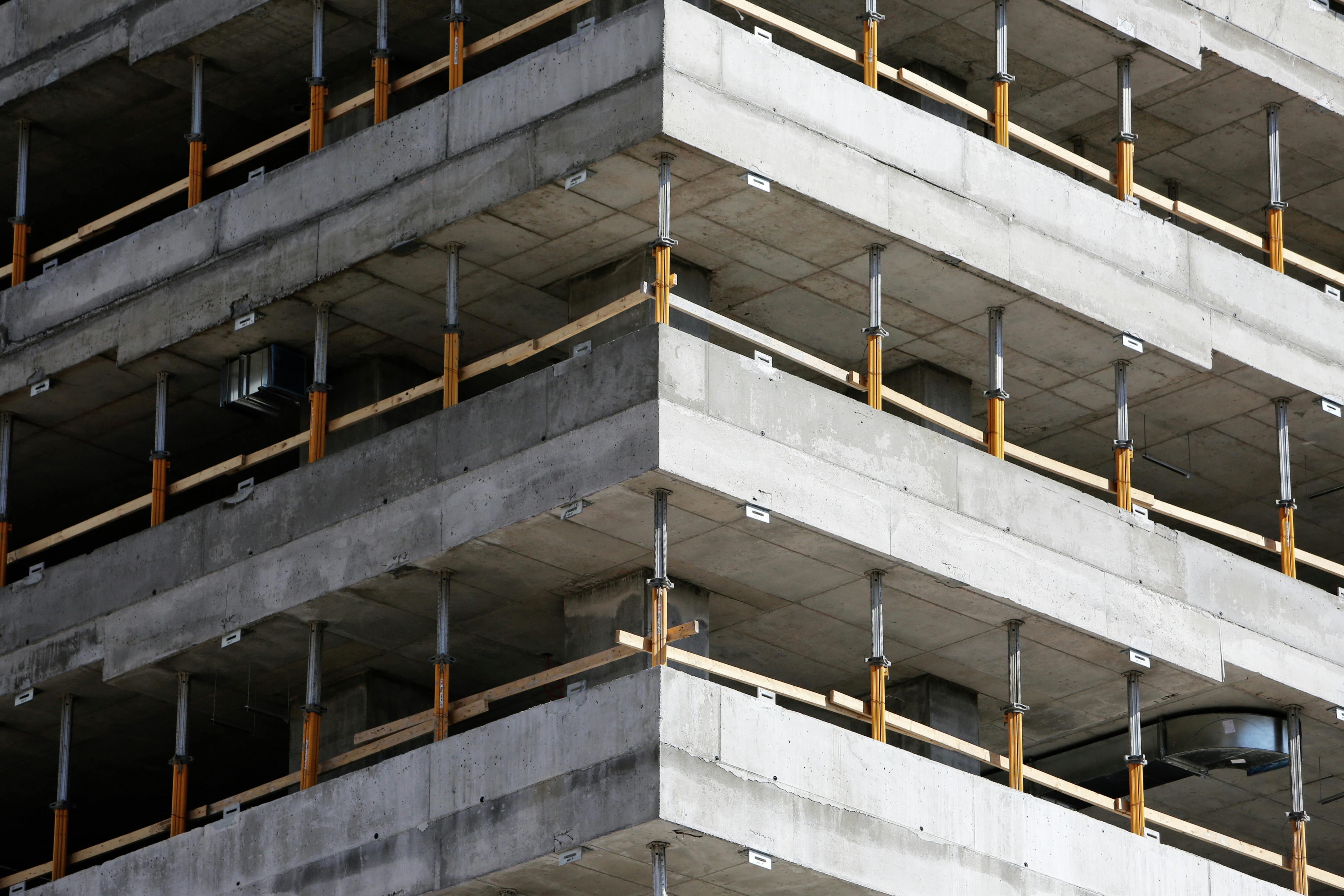 Grey Concrete Building