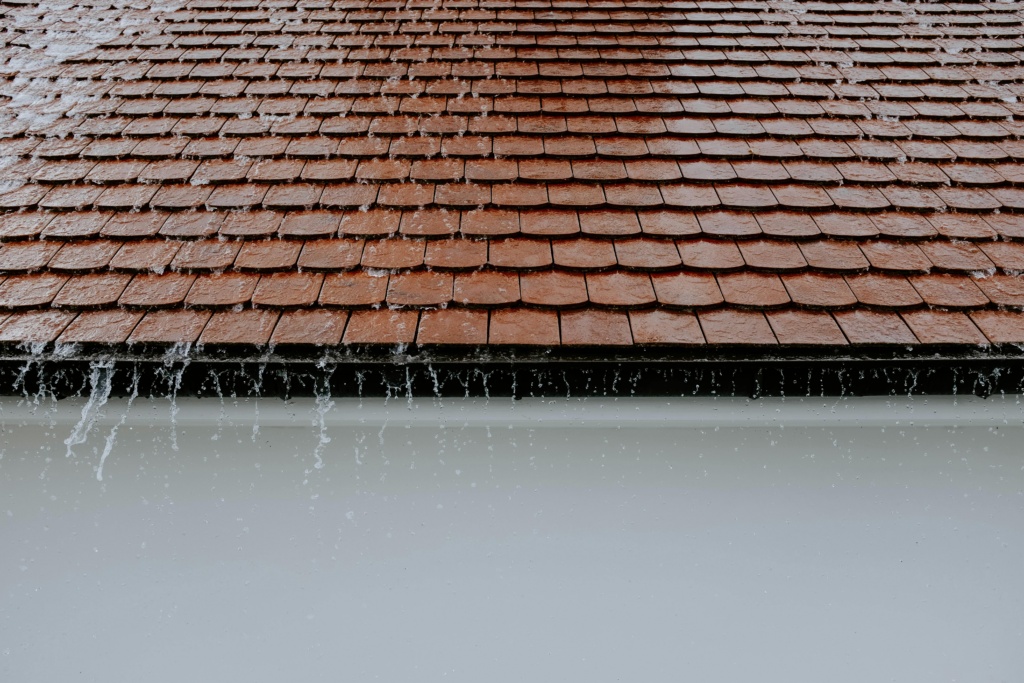 Photo Of Roof While Raining